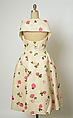 Evening ensemble, (a–c) House of Balenciaga (French, founded 1937), silk, French