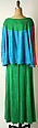 Beach cover-up, Stephen Burrows (American, born 1943), cotton, American