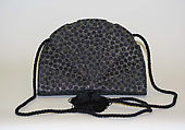 Purse, Barbara R. Bolan, Lurex, silk, American