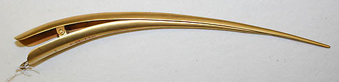 Clip, metal, American