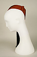 Cap, Charles James (American, born Great Britain, 1906–1978), silk, American