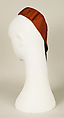 Cap, Charles James (American, born Great Britain, 1906–1978), silk, American
