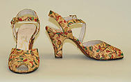 Accessory set, Dominick LaValle, raffia, acetate, American