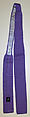 Necktie, cotton, American