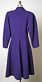 Coat, Philippe Venet (French, born 1929), wool, French