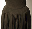Dress, James Galanos (American, Philadelphia, Pennsylvania, 1924–2016 West Hollywood, California), wool, American