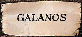 Dress, James Galanos (American, Philadelphia, Pennsylvania, 1924–2016 West Hollywood, California), wool, American