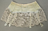 Garter belt, House of Dior (French, founded 1946), nylon, French