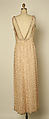 Evening dress, House of Balenciaga (French, founded 1937), silk, plastic, metal, French