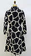 Ensemble, House of Givenchy (French, founded 1952), wool blend, leather, French