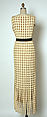 Evening dress, House of Balenciaga (French, founded 1937), cotton, silk, French