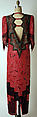 Ensemble, Zandra Rhodes (British, founded 1969), silk, glass, plastic, British