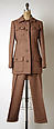 Pantsuit, House of Dior (French, founded 1946), wool, French
