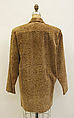 Jacket, OMO Norma Kamali (American, born 1978), leather, American