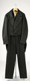 Dinner suit, wool, silk, American or European