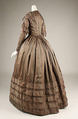 Dress, silk, American