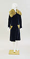 Coat, Paul Poiret (French, Paris 1879–1944 Paris), silk, fur, French