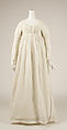 Dress, linen, cotton, American