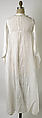 Dressing gown, linen, French