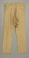 Trousers, cotton, British