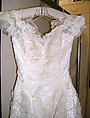 Wedding ensemble, Jay-Thorpe, Inc., synthetic, cotton, nylon, plastic, American or European
