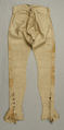 Trousers, linen, European