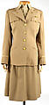 Uniform, (a–c,e–g) wool(d) cotton, American