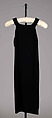 Cocktail dress, Geoffrey Beene (American, Haynesville, Louisiana 1927–2004 New York), Wool, rhinestones, American