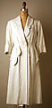 Coat, Nina Ricci (French, founded 1932), linen, French