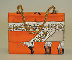 Purse, Emilio Pucci  Italian, silk, metal, leather, Italian