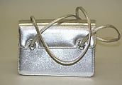 Evening purse, Judith Leiber  American, leather, American