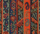 Smoking jacket, wool, silk, American