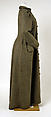 Redingote, wool, American