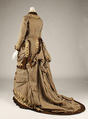 Dress, silk, American