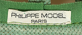 "Le jardin", Philippe Model (French, founded 1978), straw, French