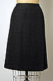 Ensemble, House of Chanel (French, founded 1910), wool, metal, plastic, French