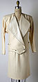 Ensemble, Emanuel Ungaro  French, wool, silk, leather, glass, plastic, French