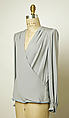 Suit, Valentino S.p.A. (Italian, founded 1959), a) wool
b) silk
c) wool, Italian