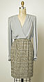 Suit, Valentino S.p.A. (Italian, founded 1959), a) wool
b) silk
c) wool, Italian