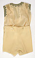 Ensemble, silk, wool, French
