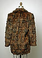 Jacket, Fendi (Italian, founded 1925), squirrel fur, Italian