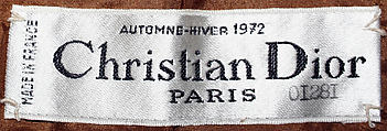 Ensemble, House of Dior (French, founded 1946), wool, silk, leather, French