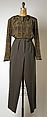 Ensemble, Giorgio Armani (Italian, founded 1974), silk, wool, Italian