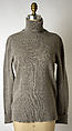 Ensemble, Yves Saint Laurent (French, founded 1961), a, c) wool
b) silk
d) fur, French
