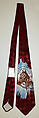 Necktie, rayon, American