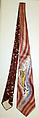 Necktie, rayon, American