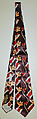 Necktie, rayon, American