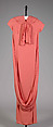 Evening dress, Madame Grès (Germaine Émilie Krebs)  French, Silk, French