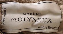 Evening dress, Edward Molyneux (French (born England), London 1891–1974 Monte Carlo), rayon, French
