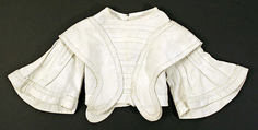 Bodice, cotton, American or European